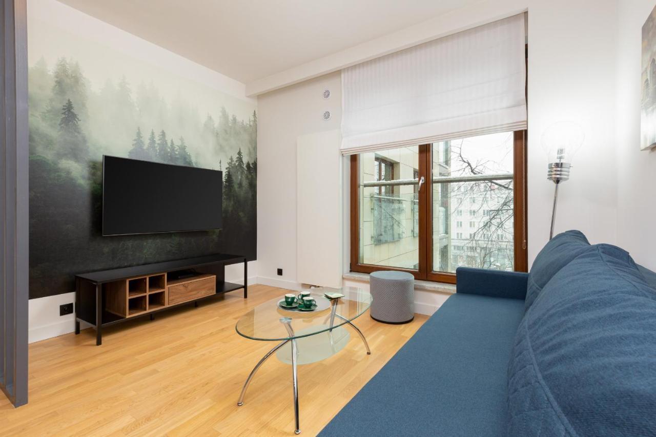 Park Arkadia Apartment With Parking Mokotow By Noclegi Renters 바르샤바 외부 사진